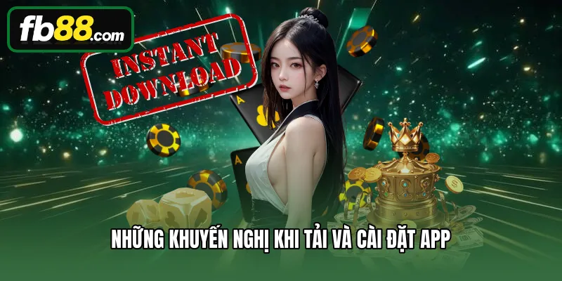 Tải App 3 Những khuyến nghị khi tải và cài đặt app
