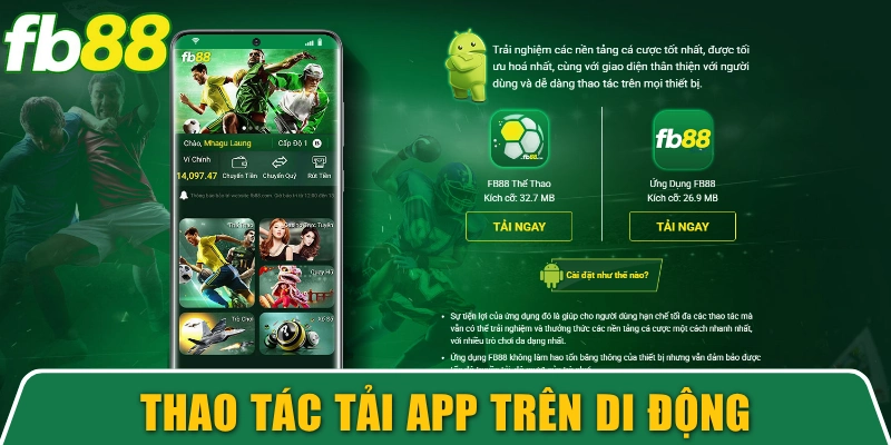 Trang Chủ 11 Thao tác tải app tận hưởng game trên di động