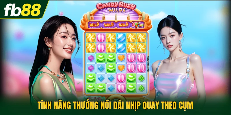 Tính năng thưởng nối dài nhịp quay theo cụm