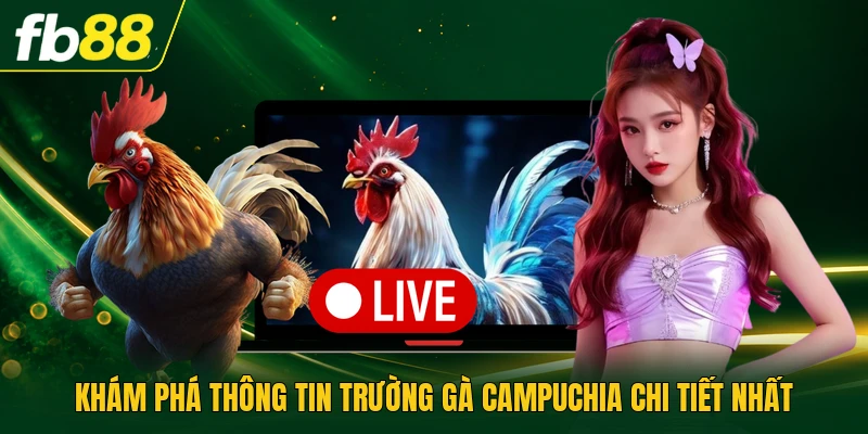 Trường Gà Campuchia - Hình Thức Thi Đấu Chọi Kê Đặc Sắc 1 Khám phá thông tin trường gà campuchia chi tiết nhất